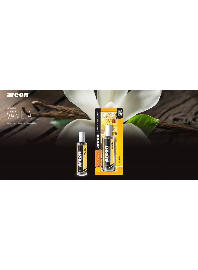 أريون بخاخ معطر للسيارة والمنزل – رائحة الفانيلا – 35 مل – يدوم طويلًا للسيارة والمنزل والمكتب - Image 2