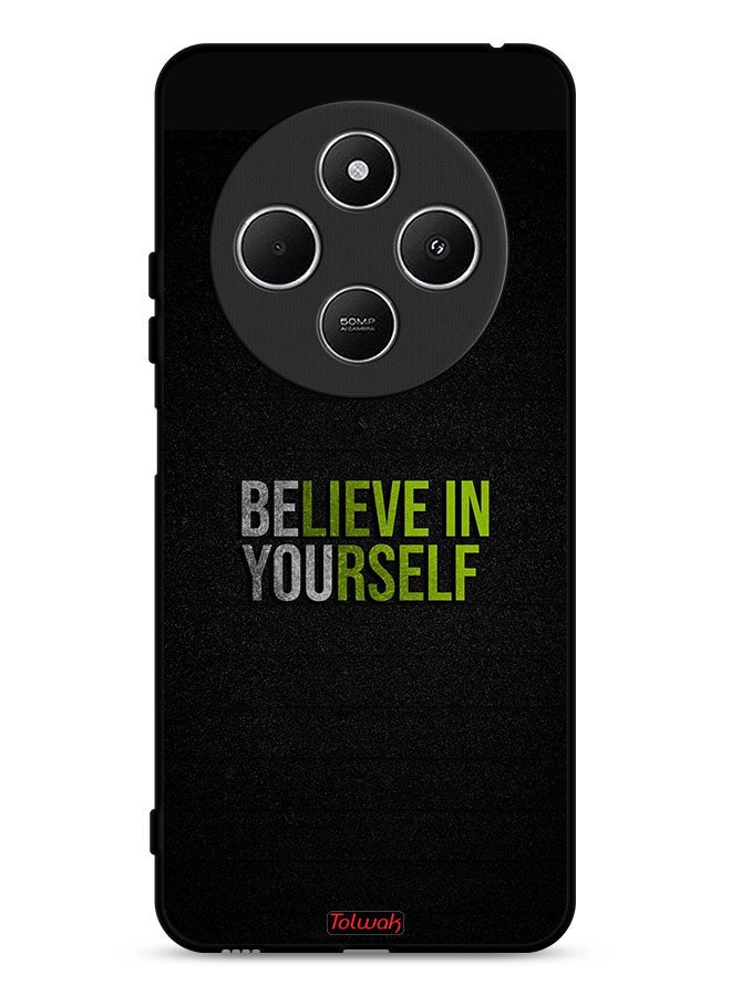 Tolwak Xiaomi Redmi 14R 5G Protective Case Cover Believe In Yourself - Image 1