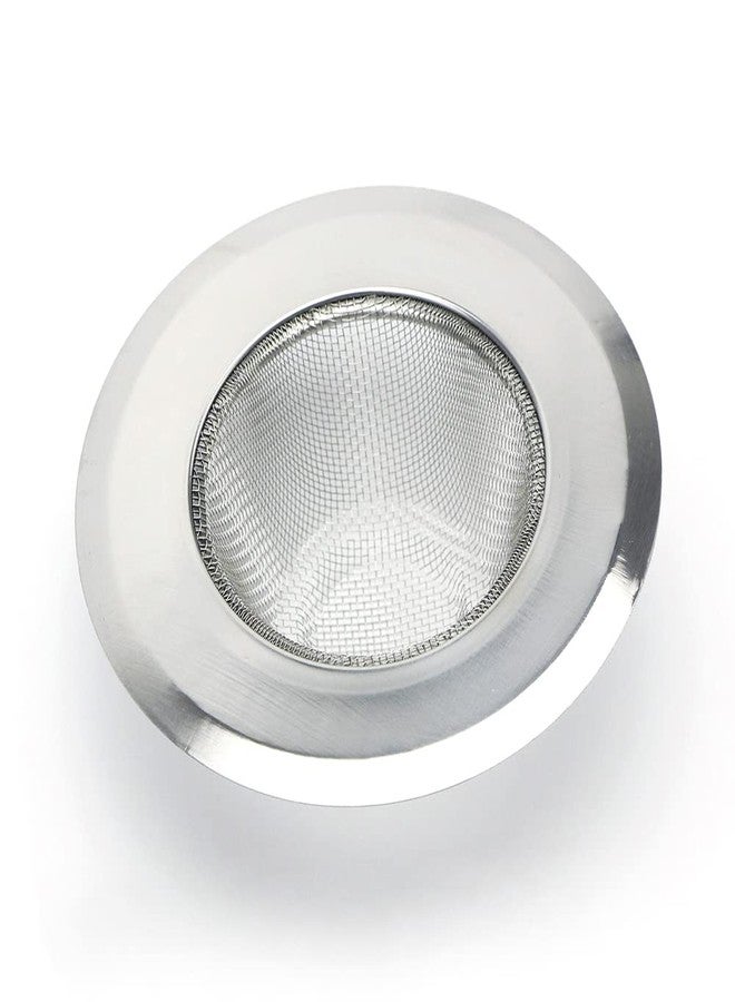 MobFest® Stainless Steel Kitchen Sink Strainer Drain Basin Food Waste Hair Catcher Debris Stopper Filter Trap Basket, Rust Free, Size- 11.5 cm - Image 1