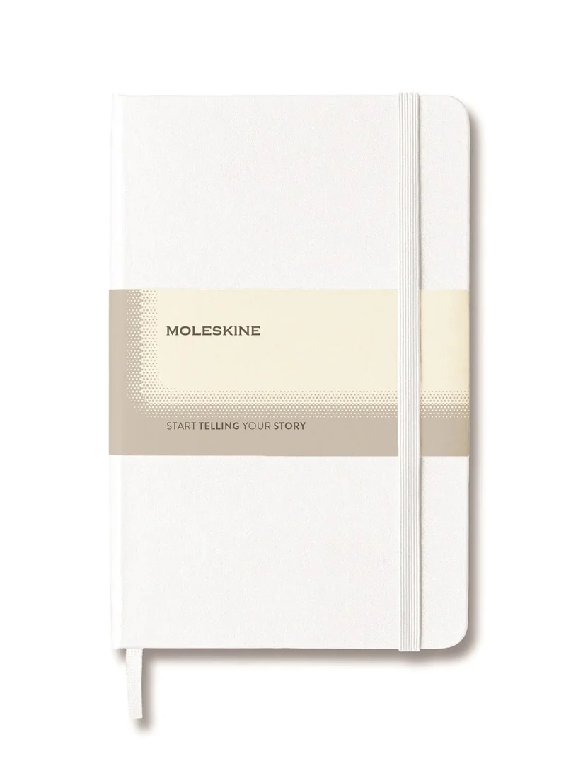 MOLESKINE Moleskine Classic Large Ruled Hard Cover Notebook -  White