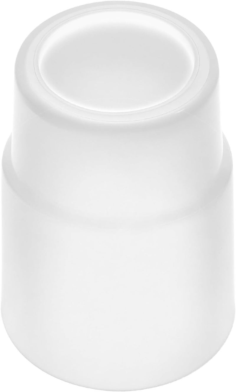 QWORK 2 Pcs Replacement Toothbrush Cups Matte Glass for Wall Mounted Toothbrush Holders - Image 4
