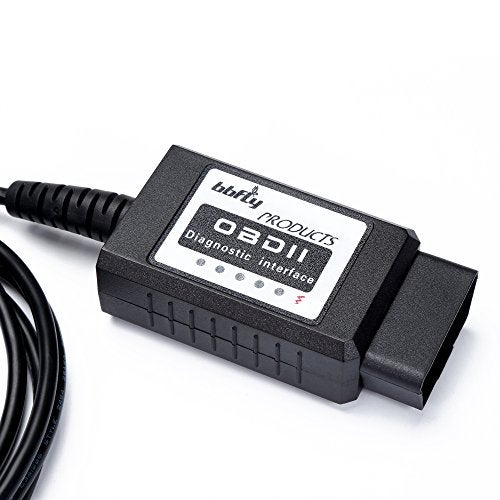 bbfly-BF32301 USB FTDI Chip OBD-II Scan Tool for Windows Auto Diagnostic Scanner OBD2 - Image 2