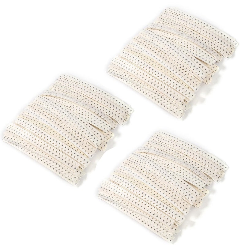 AEDIKO 4500pcs 0603 0805 1206 SMD Resistor Kit 1% 0 ohm-10M ohm Chip Fixed Resistor Assortment Kit - Image 1