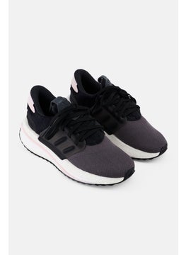 Adidas Women X-PLR Boost Lace Up Running Shoes, Black  - Image 1