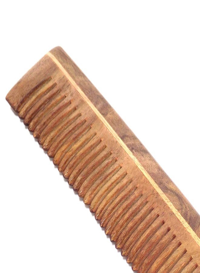 KYNA Anti Dandruff Wooden Neem Comb for Kids and Adults for Hair Growth, Pack of 1 - Image 4