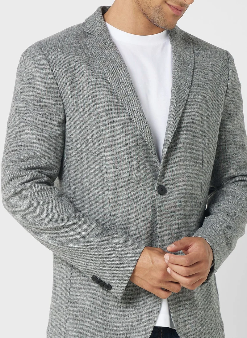 CALVIN KLEIN Tailor Flannel Blazer