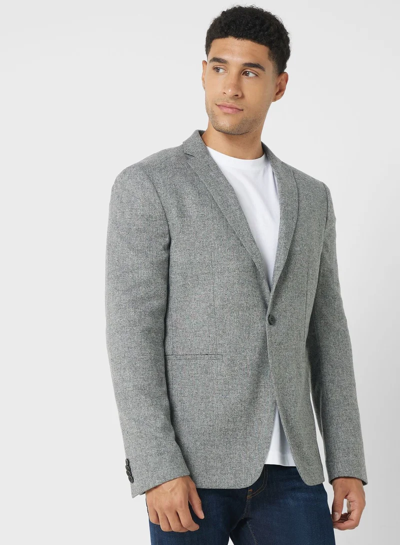 CALVIN KLEIN Tailor Flannel Blazer