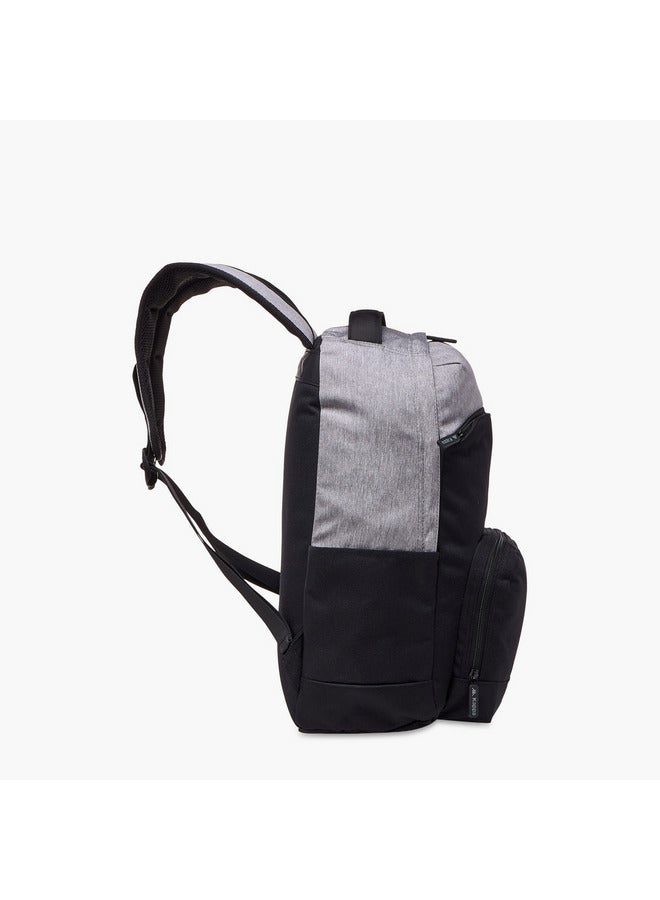 Kappa Boys Logo Print School Backpack with Adjustable Straps and Zip Closure - 31x17x45 cm - Image 3