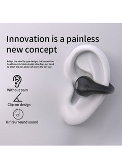 Letv Bluetooth Headset Gaming Sports Noise Cancelling Bone Conduction Clip-On Wireless Earbuds White  - Image 5