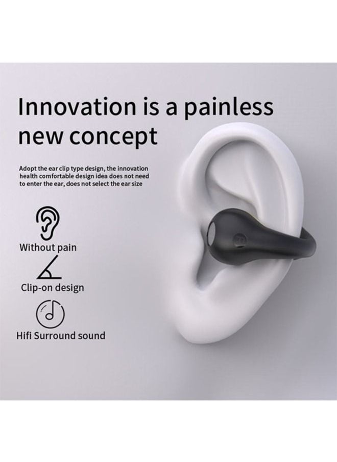 Letv Bluetooth Headset Gaming Sports Noise Cancelling Bone Conduction Clip-On Wireless Earbuds White  - Image 5
