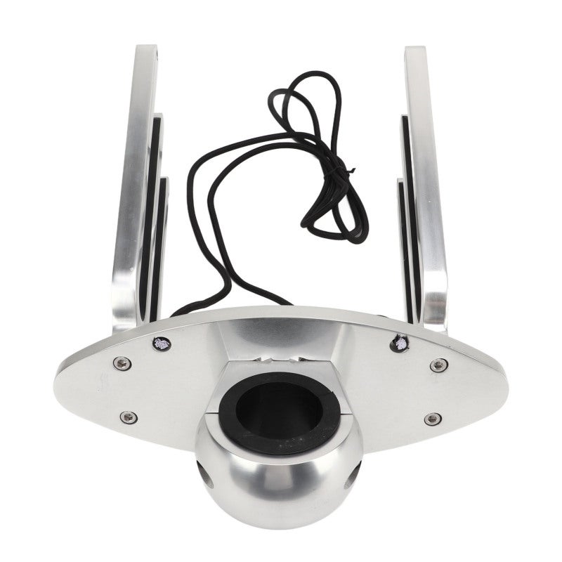 Wakeboard Rack for 1.89in 2.36in 2.48in Towers - Holds 2 Wakeboards - 360-Degree Flexible Mounting with Soft Rubber Inserts for Choppy Lake Days - Image 2