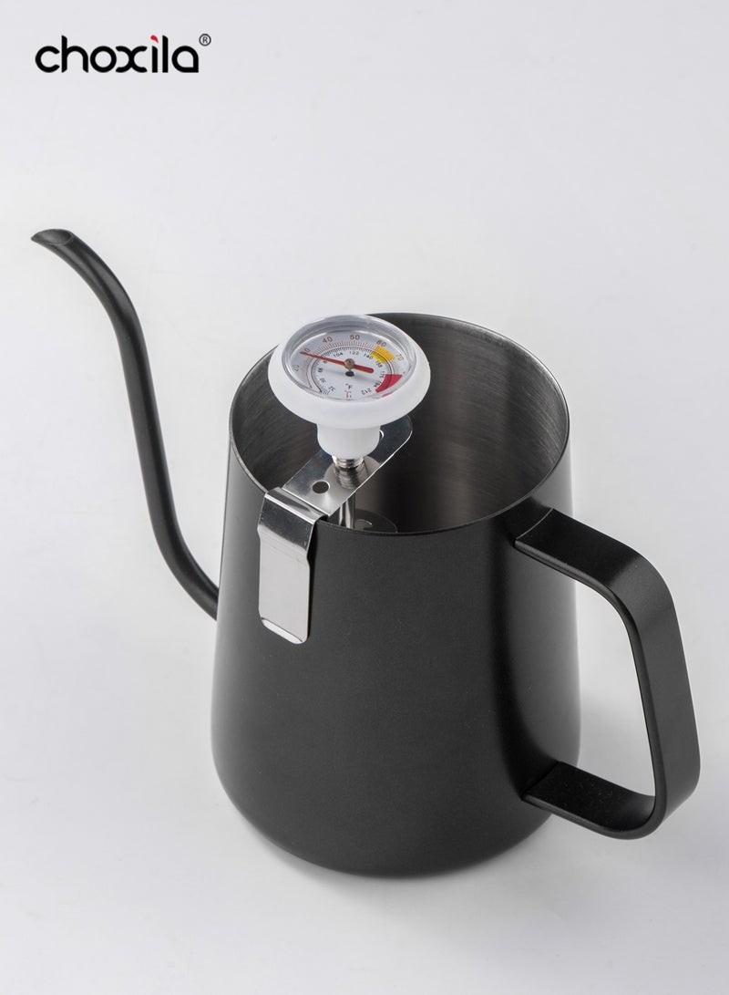 choxila Coffee Thermometer for Hand Drip Coffee V60 Tool, Accurate Brewing Temperature Gauge, Barista Equipment for Daily Use and Coffee Drink Preparation - Image 5