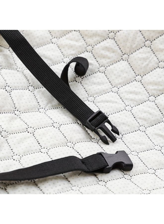 أم أو دبليو كيت [1 فرسخ مكعّب] 1 فرسخ مكعّب ذو أغراض مزدوجة بنية بنية دافئة مزودة بثقوب تهوية، أحزمة آمنة، أحزمة قابلة للضبط للركوب الآمن، حامل سفر الكلب، ملحقات السيارة الداخلية، بناء متين - Image 4