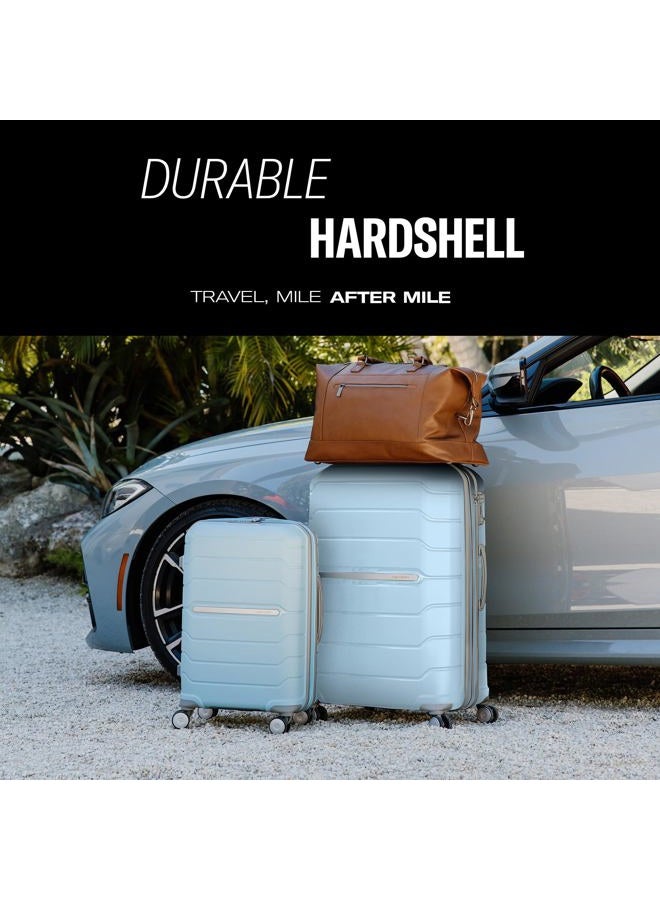 Samsonite Freeform Hardside Expandable Luggage, Navy, 2-Piece Set (21/28), Freeform Hardside Expandable Luggage - Image 5