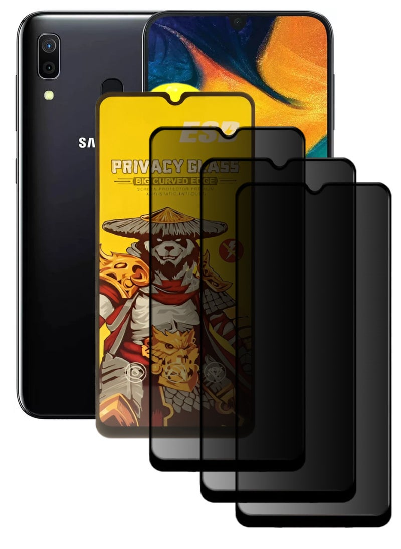 اي اس دي ثلاث قطع، واقي شاشة عالي الجودة لهاتف آسامسونج  جالاكسي A30 - Image 1