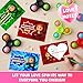 Gocozer 28 Pack Ninja Valentines Day Cards for Kids with Fidget Spinners Toys Sensory Fidget Toys for School Classroom Valentines Gifts Exchange Spinners Toy for Valentines Party Favors - Image 4