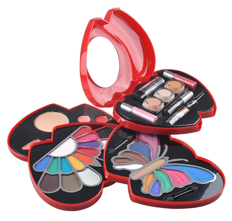CAMEO Red Double Heart Glamour Girl Makeup Color Kit by Cameo