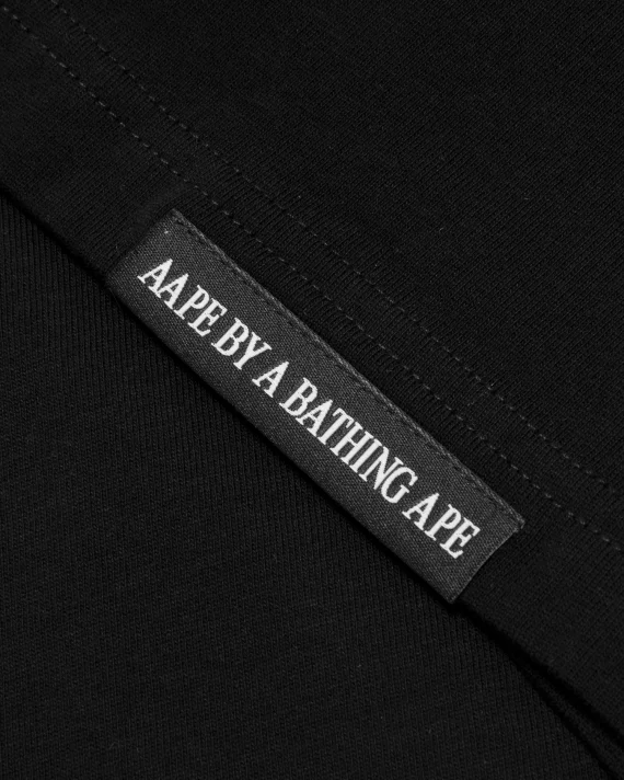 AAPE AAPENOW moonface logo polo shirt