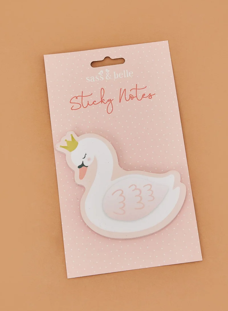 Sass & Belle Freya Swan Sticky Notes Pad