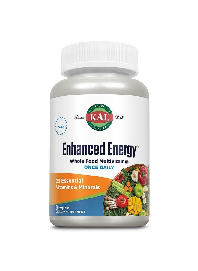 KAL Enhanced Energy Tablets, 60 Count - Image 1