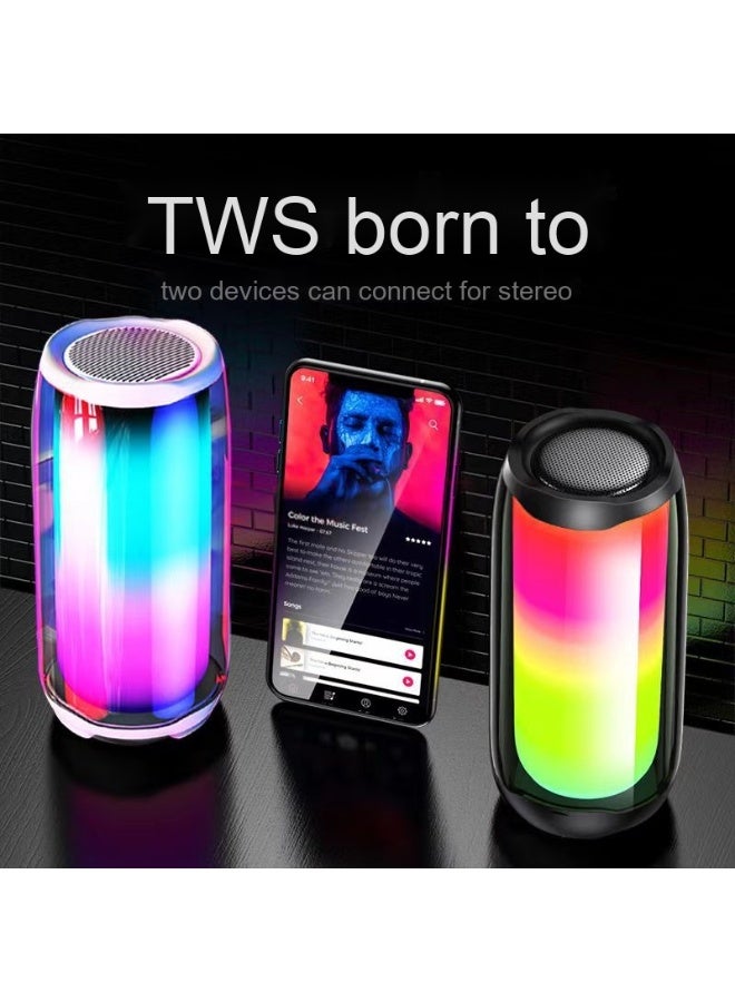 NIBEMINENT Pulsation 5 Bluetooth Audio High-power Outdoor Portable Mini Subwoofer Home Atmosphere Sense Desktop Wireless Speaker  - Image 2