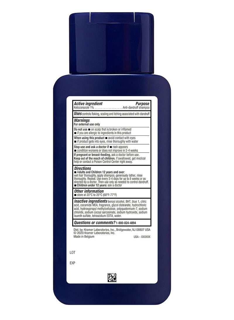 Nizoral - Nizoral Anti-Dandruff Shampoo with 1% Ketoconazole, Fresh Scent, 7 Fl Oz - Image 1