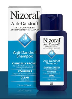 Nizoral Nizoral Anti-Dandruff Shampoo with 1% Ketoconazole, Fresh Scent, 7 Fl Oz  - Image 2