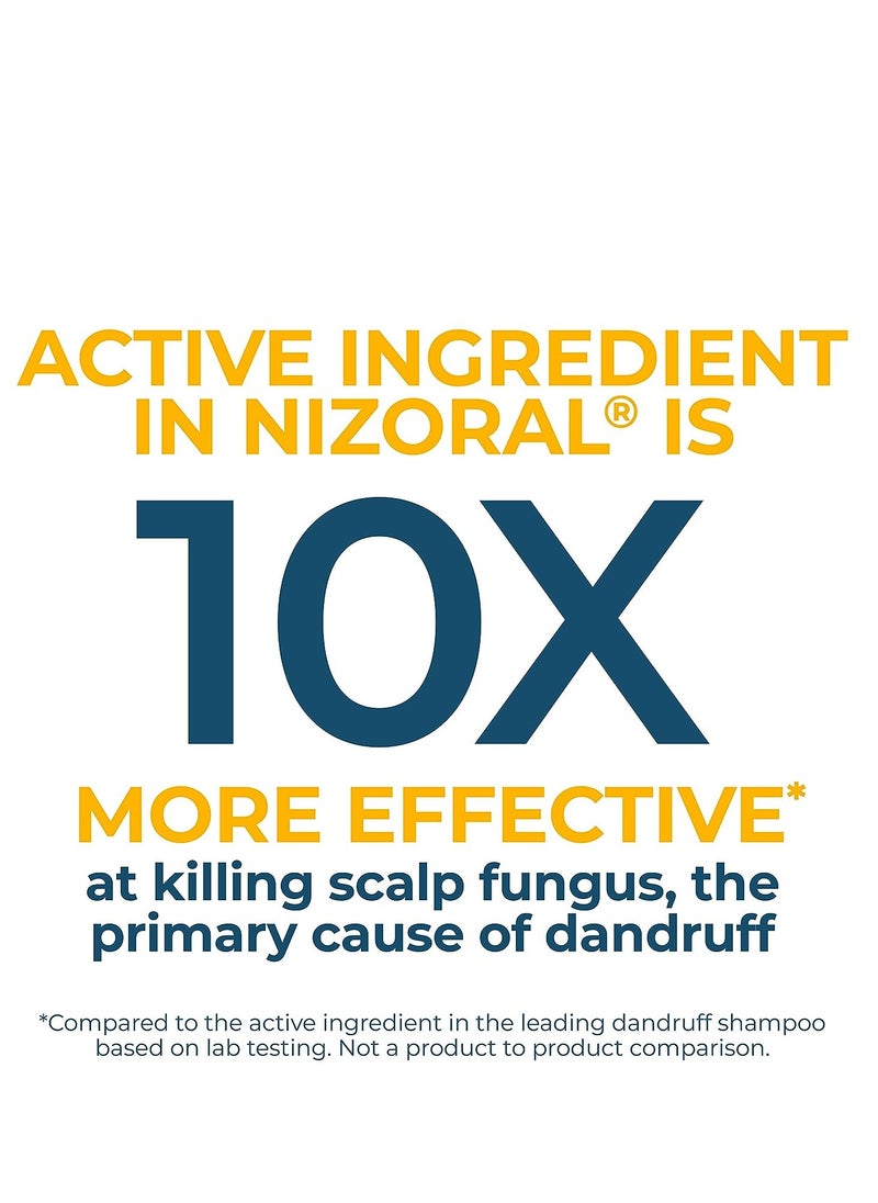 Nizoral - Nizoral Anti-Dandruff Shampoo with 1% Ketoconazole, Fresh Scent, 7 Fl Oz - Image 1