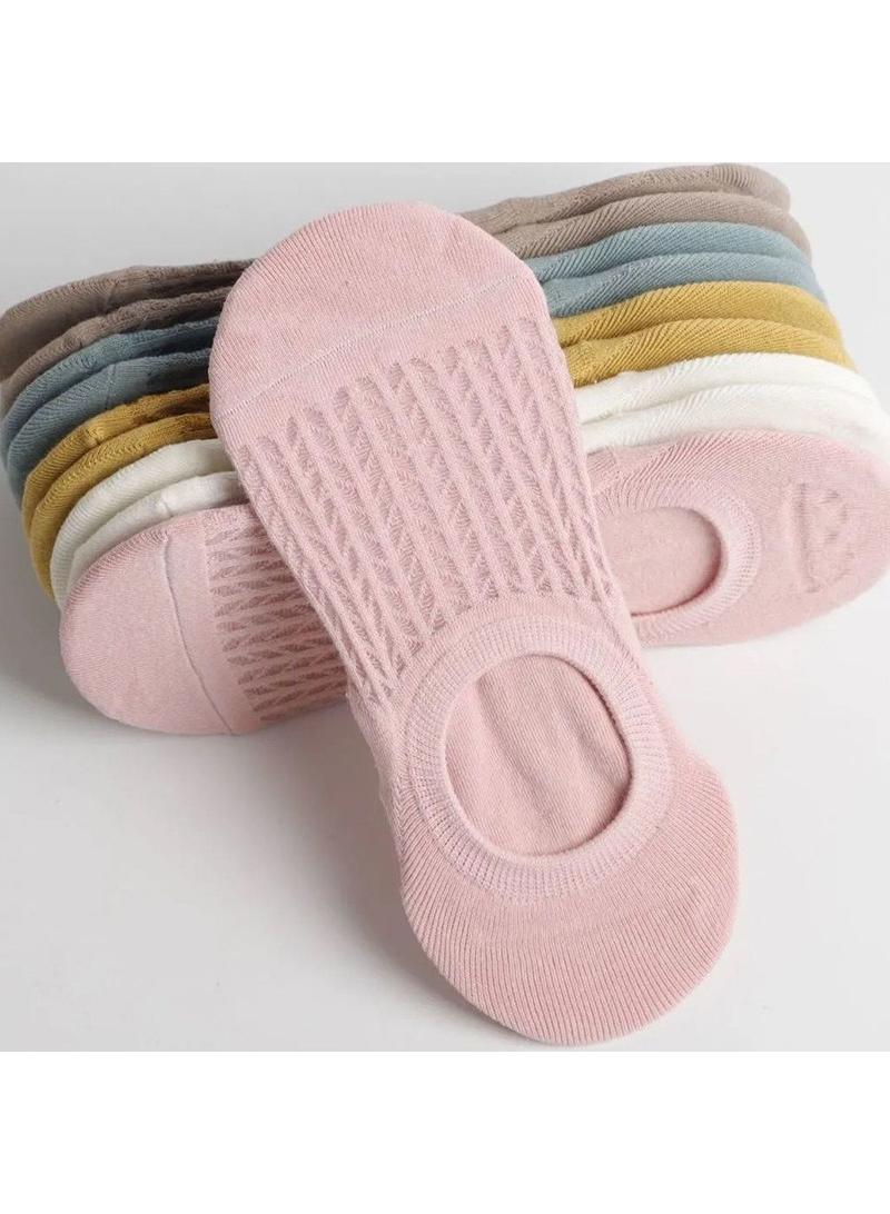 Y&D 6 Piece Set Women's Thin Shallow Mesh Invisible Mesh Breathable Non Slip Socks-66 - Image 2