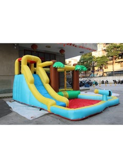 JSAITOYS PVC Bouncy Combo Water Slide Bounce House Jumping For Kids  - Image 5