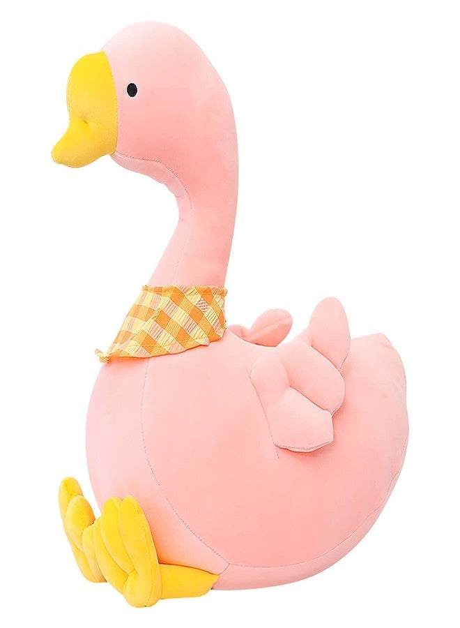 Tickles Cute Duck Soft Stuffed Plush Animal Toy for Kids Birthday Gift (Color: Pink ; Size: 25 cm) - Image 2