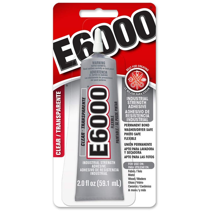 E6000 2 oz Eclectic Products 800432 E6000 Craft Adhesive - Image 1