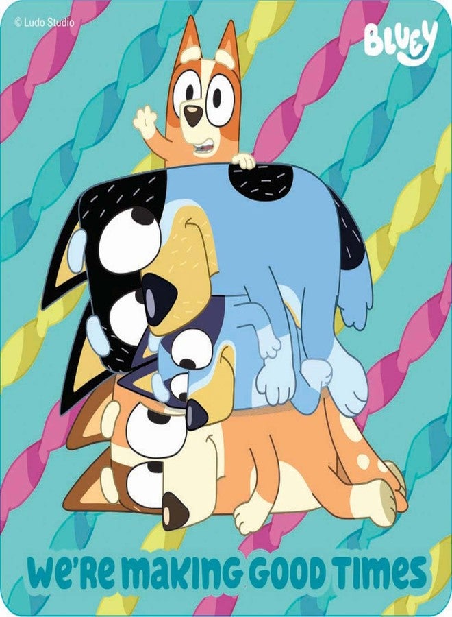 SmileMakers Bluey Stickers, 2.5 Inches, 100 Count, 5 Assorted Designs, Multicolor - Image 5