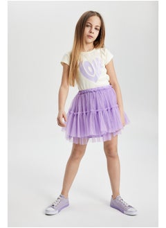 DeFacto Girl Regular Fit Knitted Skirt  - Image 4