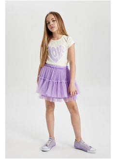 DeFacto Girl Regular Fit Knitted Skirt  - Image 1