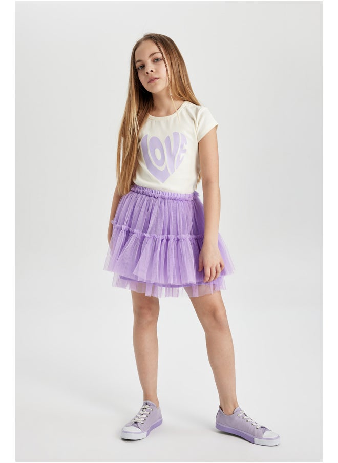 DeFacto - Girl Regular Fit Knitted Skirt - Image 1