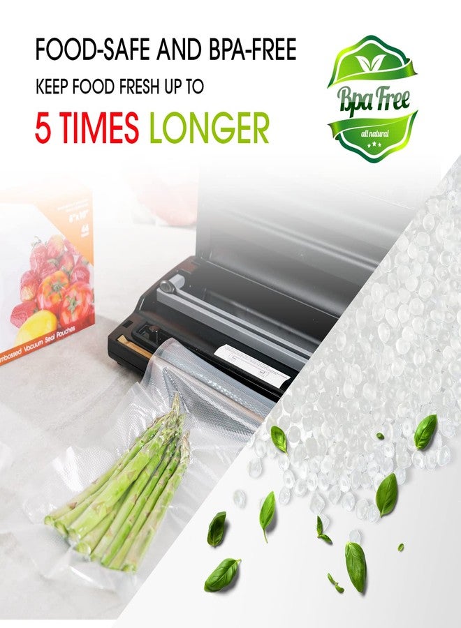V Vesta Precision Vesta Precision 5 Mil Thicken Vacuum Sealer Bags, 8"x10" Precut (44 Count), Commercial Grade Puncture Resistant for Food Storage, Freezer, Meal Prep & Sous Vide, BPA Free - Image 5