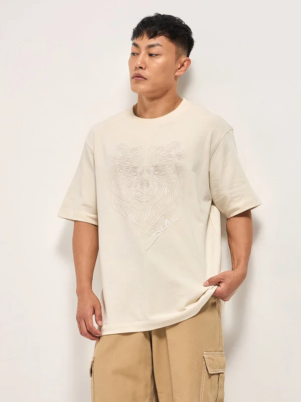 ذا بير هاوس تيشيرت رجالي قصير الأكمام