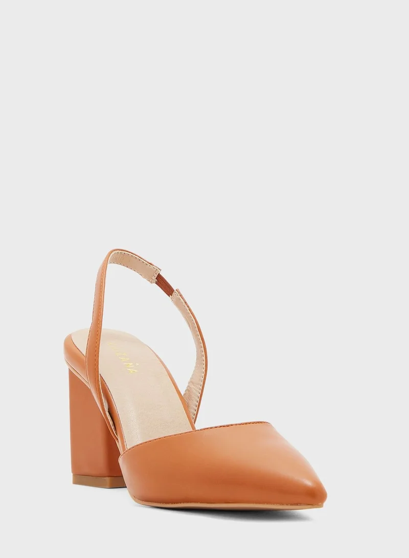 Khizana Slingback Pointed Pump