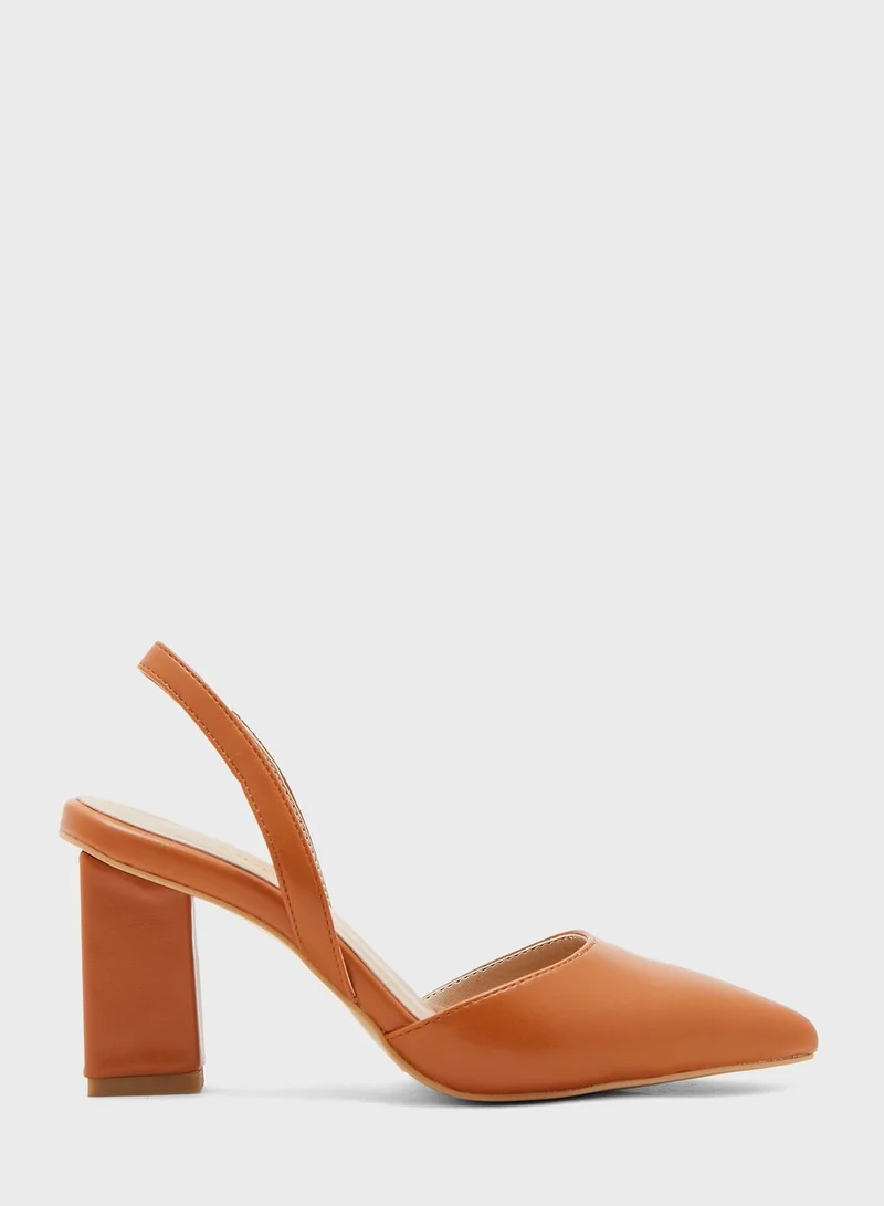 Khizana Slingback Pointed Pump