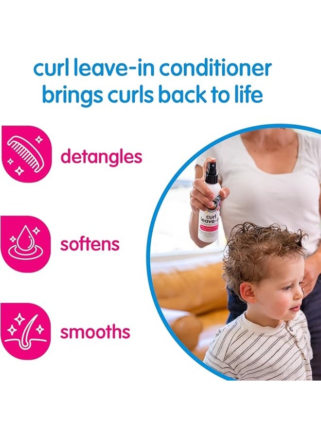 SO COZY SoCozy, Kids, Curl Leave-in Conditioner + Therapy, 8 Fl Oz (237 Ml) - Image 2