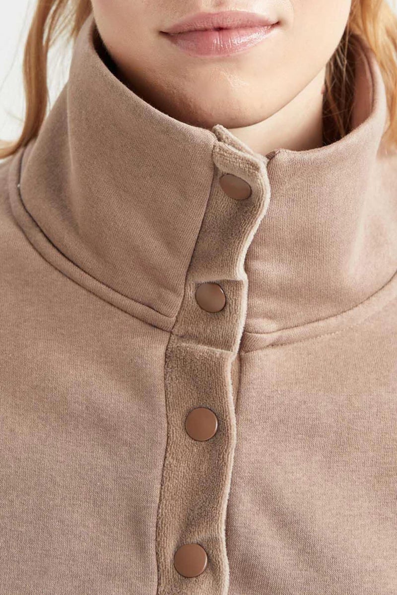 DeFacto Woman DeFactoFit Oversize Fit Polar Sports Sweatshirt - Image 2