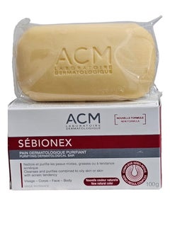 ACM Laboratoire dermatologique Acm Sebionex Purifying Bar For Acne Prone Combined To Oily Skin100 Gm 