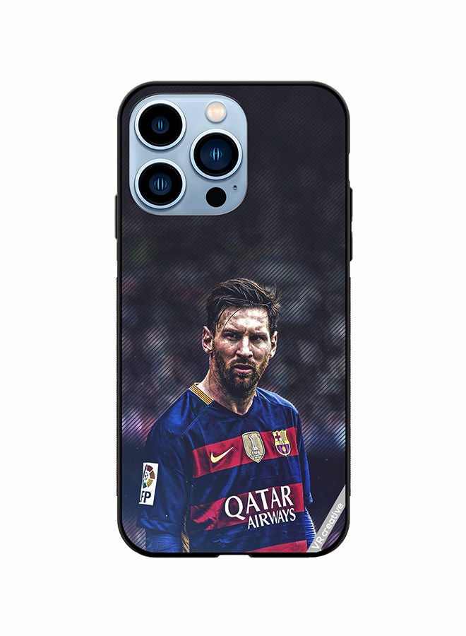 VR CREATIVE Protective Case Cover For Apple iPhone 14 Pro Messi Design Multicolour - Image 1