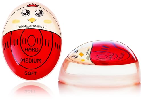 NobleEgg Egg Timer Pro for Boiling Eggs | Soft Hard Boiled Egg Timer That Changes Color When Done | No BPA, Certified - Image 2