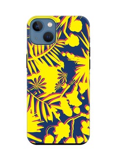 Tough Pro Series Case for Apple iPhone 14 Dual Layer hybrid PC & TPU Customized Mobile Cover Shield with inner TPU protection Matte Finish - Hawaii Jungle