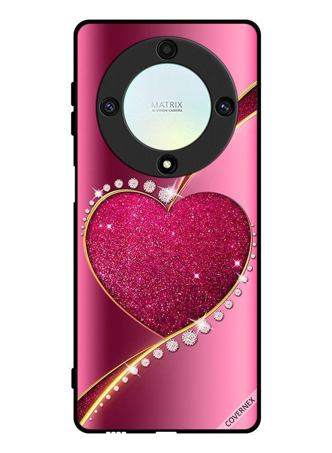 Covernex Protective Case Cover For Honor X9a Diamond Glitter Heart - Image 1