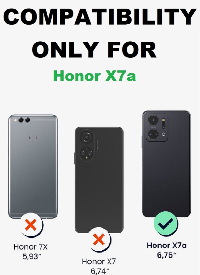 we3 2 Pieces Tempered Glass Screen Protector Anti-Spy Privacy Designed For Honor X7a Full Glue Edge to Edge Full Screen Coverage And Bubble Free - Image 3