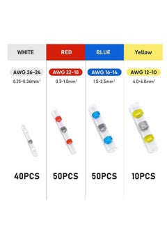 Y&D 150 Pcs Solder Seal Wire Connectors, Waterproof And Insulated Electrical Terminals  - Image 3