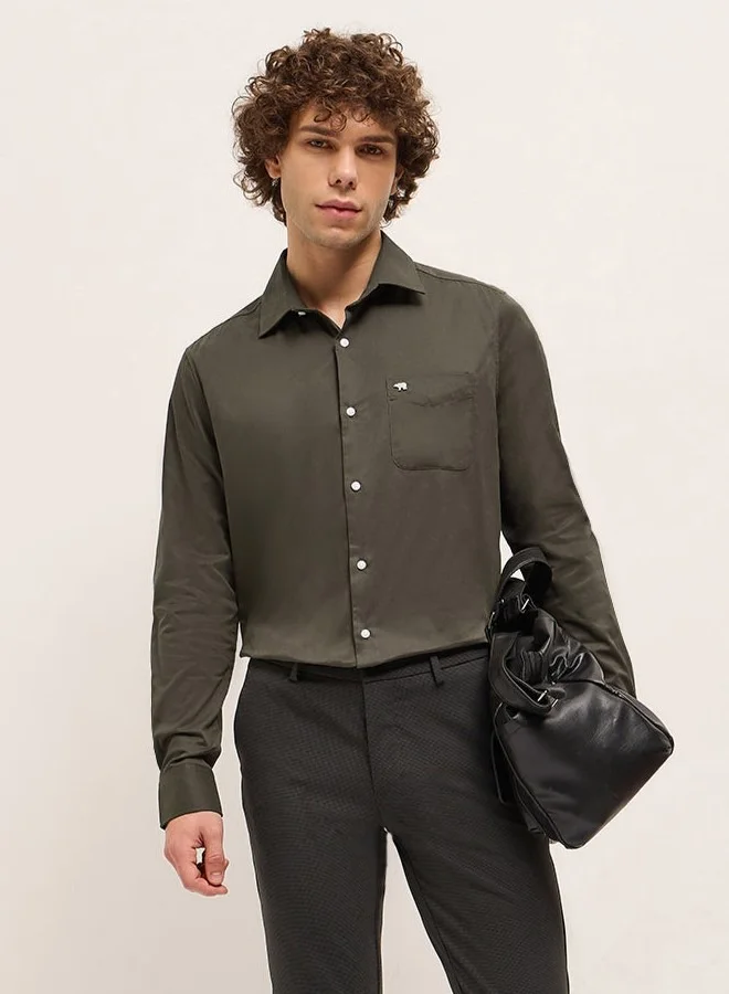 THE BEAR HOUSE Men's Shirt for Casual and Formal Wear | Classic Button-Down Style for Office, Daily Use, Travel, Events & All-Season Outfits | Versatile & Stylish Wardrobe Essential for Every Occasion